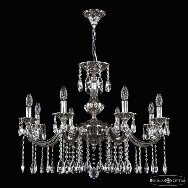 

Подвесная люстра Bohemia AL7801 AL78101/8/250 A NB, Никель, AL7801 AL78101/8/250 A NB