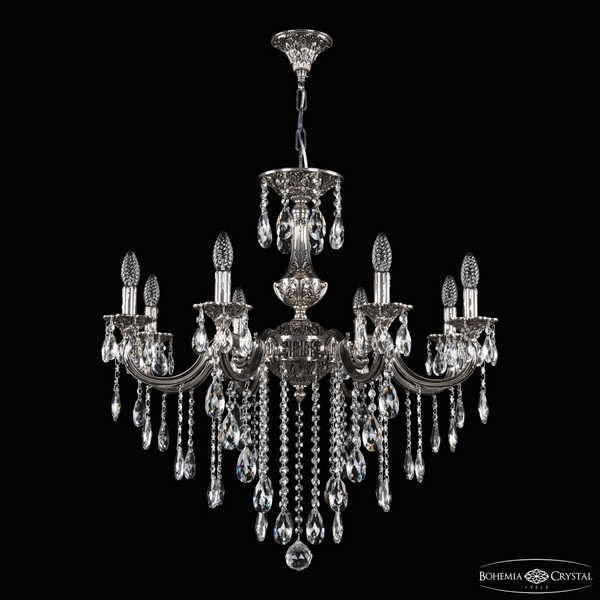 

Подвесная люстра Bohemia AL7801 AL78101/8/250 B NB, Никель, AL7801 AL78101/8/250 B NB