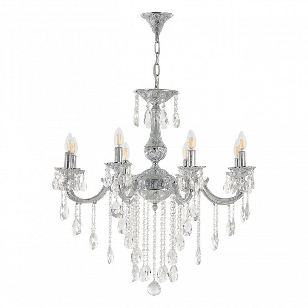 

Подвесная люстра Bohemia AL7801 AL78101/8/250 B NW, Никель, AL7801 AL78101/8/250 B NW