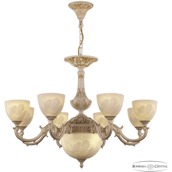 

Подвесная люстра Bohemia AL7801 AL78101P/8/250 WMG P1 U Angel, Белый, AL7801 AL78101P/8/250 WMG P1 U Angel