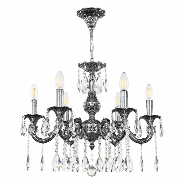 

Подвесная люстра Bohemia AL7901 AL79101/6/175 A NB, Никель, AL7901 AL79101/6/175 A NB