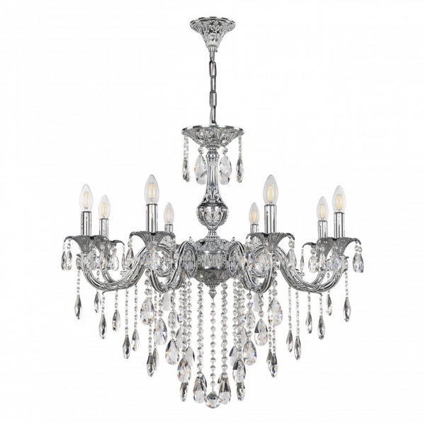 

Подвесная люстра Bohemia AL7901 AL79101/8/250 B NW, Никель, AL7901 AL79101/8/250 B NW