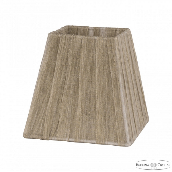 Изображение товара Abажур Bohemia SQ10-S — текстильный с фактурой золото, 13x14 см