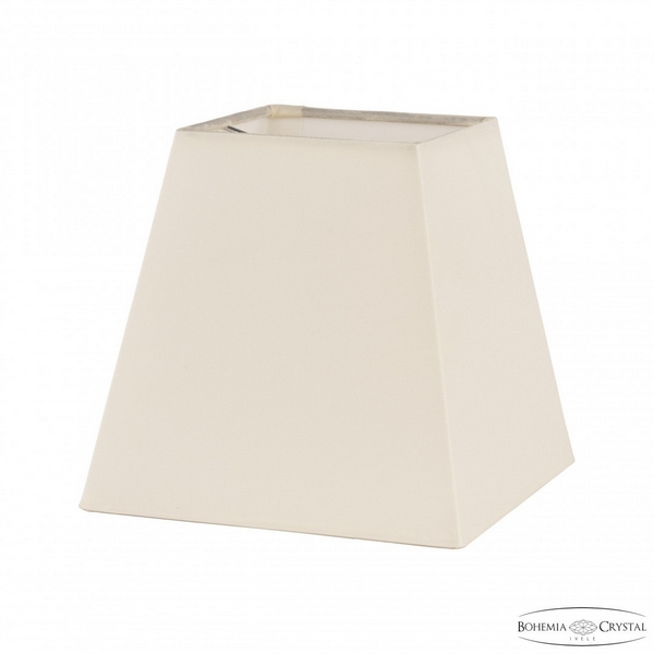 Изображение товара Abazhур Bohemia SQ7-S — текстильный абажур с никелированной арматурой, 13x14 см