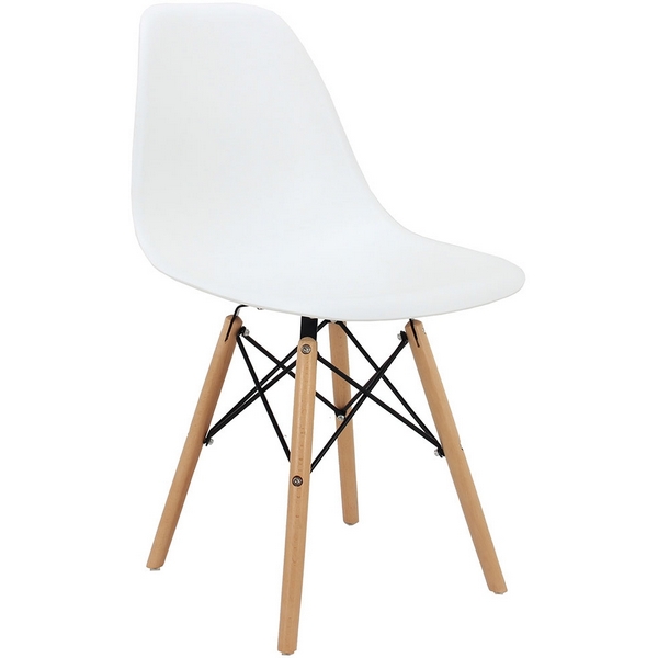 

Стул белый Bradex Home EAMES FR 0039, EAMES FR 0039