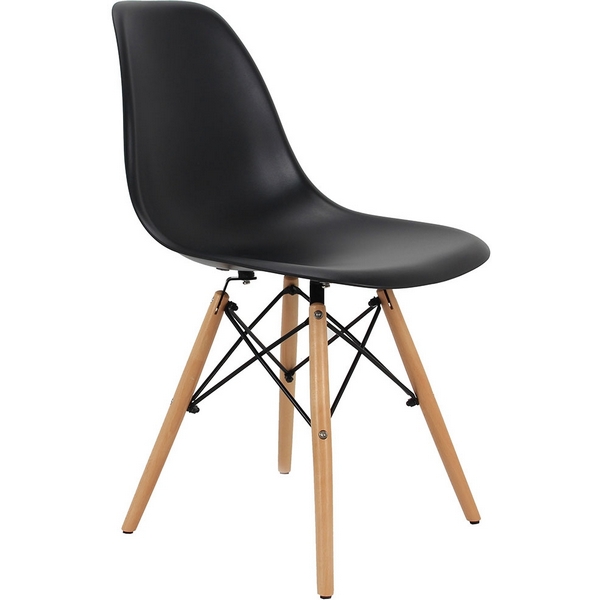 

Стул чёрный Bradex Home EAMES FR 0041, Черный, EAMES FR 0041