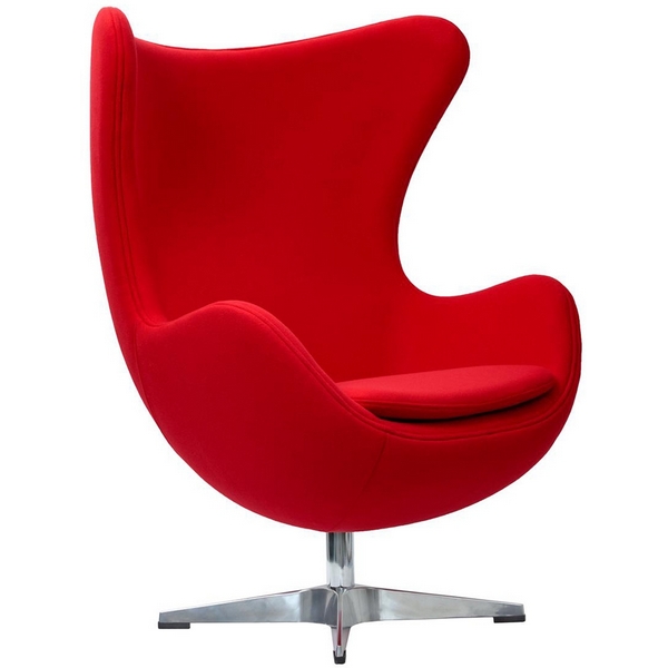 

Кресло EGG CHAIR красный кашемир (Bradex Home), Egg Chair FR 0259