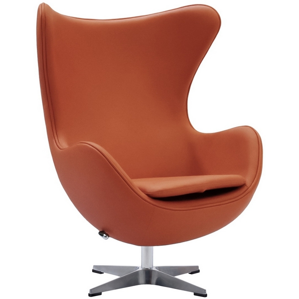 

Кресло оранжевый Bradex Home Egg Chair FR 0743, Egg Chair FR 0743