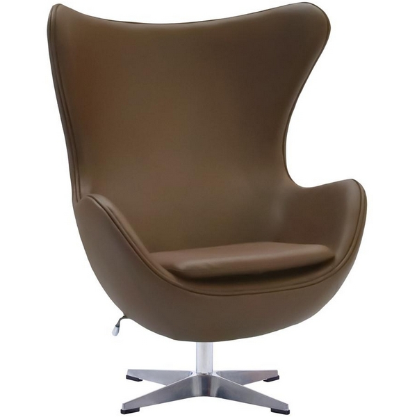 

Кресло коричневый Bradex Home Egg Chair FR 0744, Egg Chair FR 0744