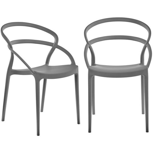 Комплект из 2-х стульев Margo серый Bradex Home FR 0450P