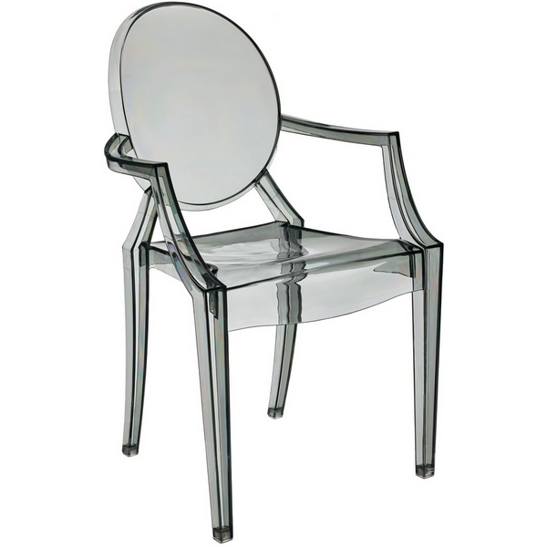 

Стул Bradexhome Louis Ghost прозрачный серый FR 0037Y, FR 0037Y