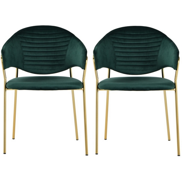

Комплект из 2-х стульев Bradexhome Avatar зелёный, FR 0158P