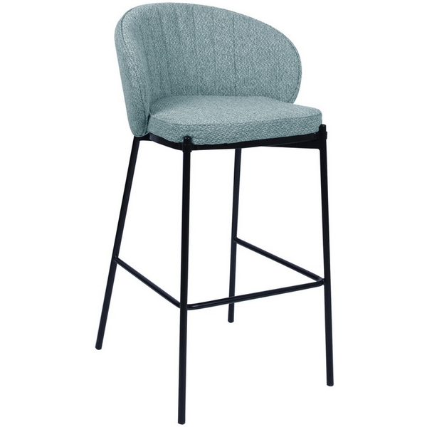 

Стул полубарный Bradexhome Milan бирюзовый, FR 0517Y