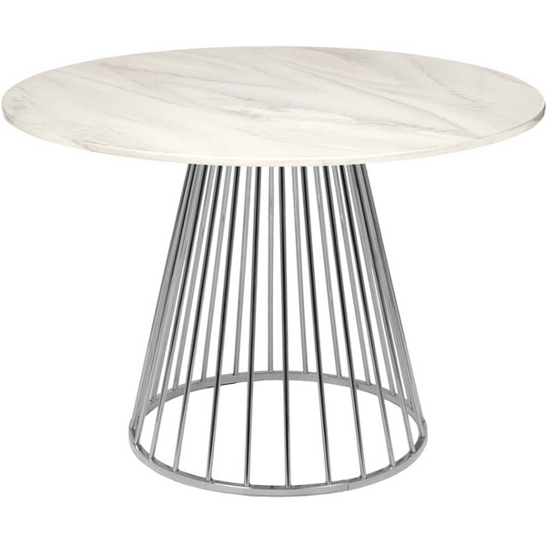 

Стол Bradexhome Liverpool 100см, хромированные ножки, FR 0948