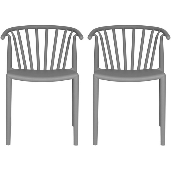 

Комплект из 2-х стульев Bradexhome Venice светло-серый, RF 0811P