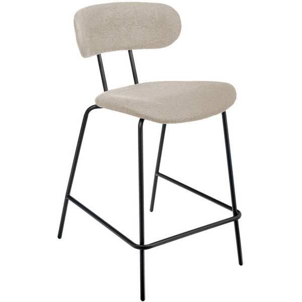 

Стул полубарный Bradexhome Ant букле латте, RF 0866