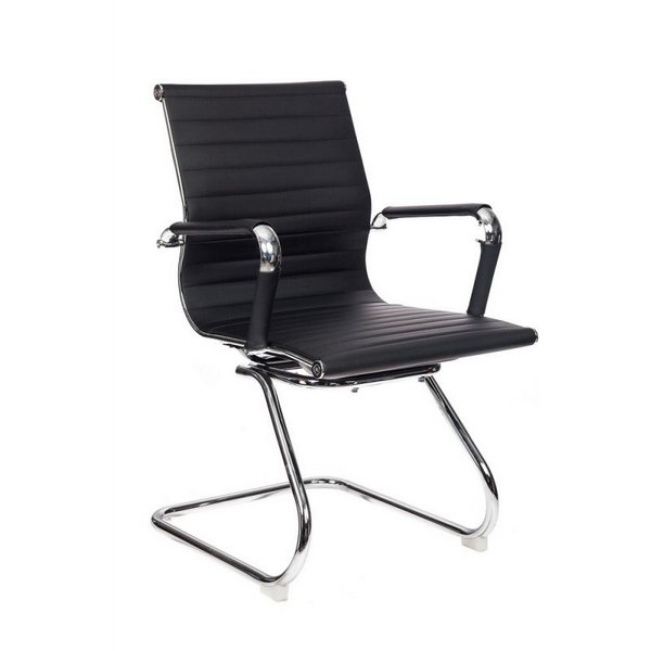 

Кресло Бюрократ CH-883-LOW-V черный эко.кожа низк.спин. полозья металл хром (2 шт.), 883 CH-883-LOW-V/BLACK