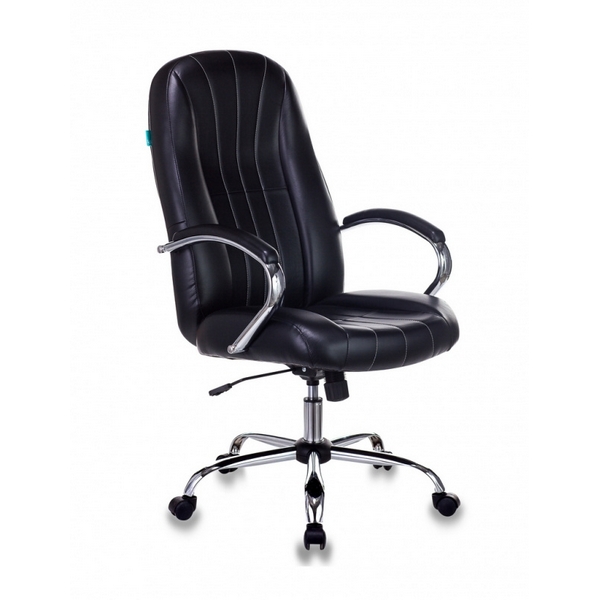 

Кресло руководителя Бюрократ T-898SL черный Leather Venge Black эко.кожа крестовина металл хром, 898 T-898SL/BLACK
