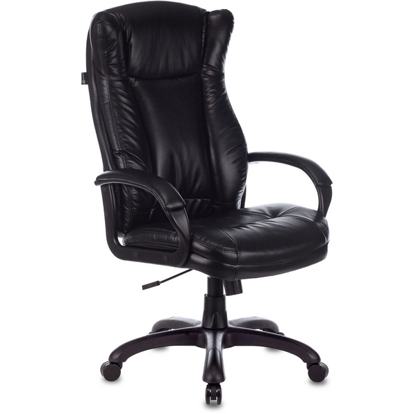 

Кресло руководителя Бюрократ CH-879N черный Leather Venge Black эко.кожа крестовина пластик, 879 CH-879N/BLACK