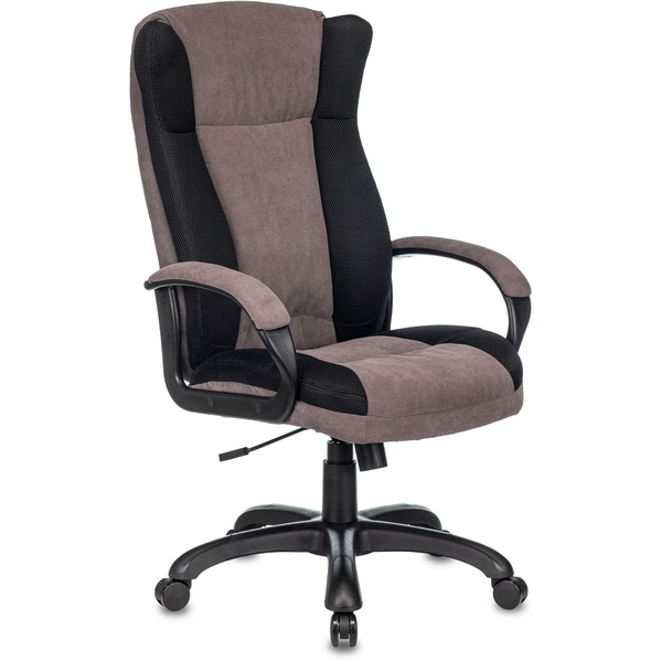 

Кресло руководителя Бюрократ CH-879N черный/серый крестовина пластик (Бюрократ), 879 CH-879N/FC/B-G