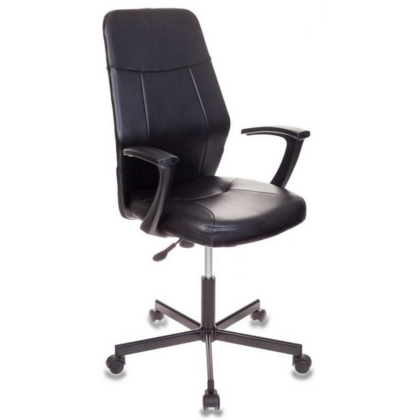 

Кресло Бюрократ CH-605 черный эко.кожа крестовина металл черный, 605 CH-605/BLACK