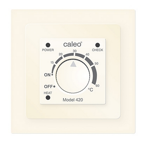 

Терморегулятор CALEO 420 (слоновая кость) (Caleo), Терморегуляторы Caleo CALEO 420 ivory