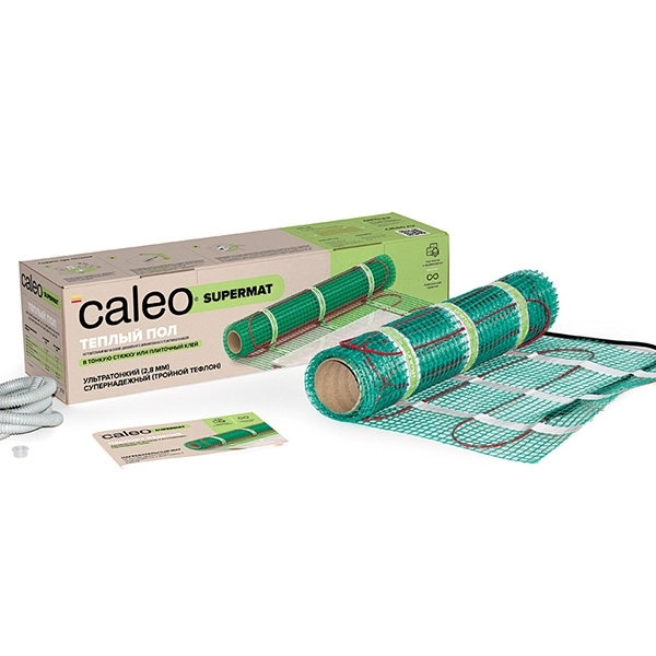 

Комплект теплого пола CALEO SUPERMAT 200-0,5-2,4 (Caleo), SUPERMAT 200 SUPERMAT 200-0,5-2,4