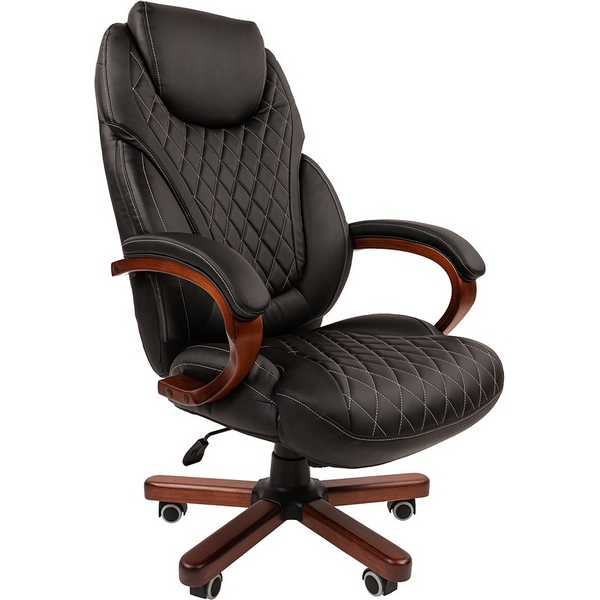 

Компьютерное кресло CHAIRMAN 406 N (Металл,Дерево,Пластик,Экокожа/Черный), 406 CHAIRMAN 406 N