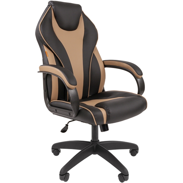 

Офисное кресло Chairman 299 Россия экопремиум черный/бежевый CHAIRMAN, CHAIRMAN 299 CHAIRMAN 299
