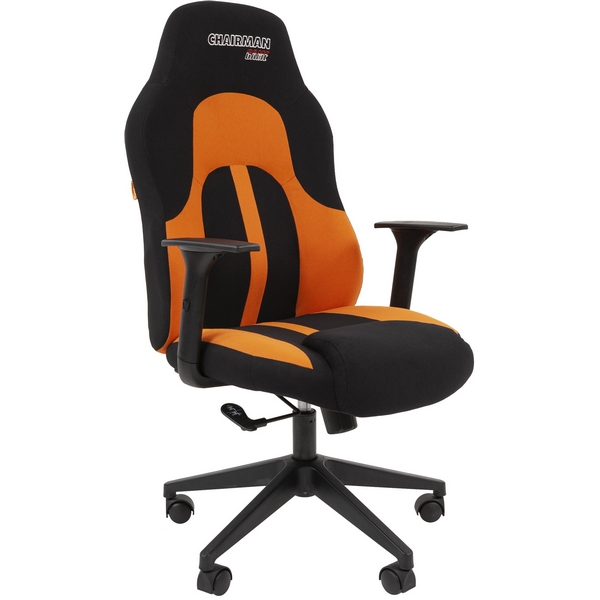 

Кресло игровое с высокой спинкой Chairman game 11 (ткань/черный,оранжевый) CHAIRMAN, CHAIRMAN GAME 11 CHAIRMAN GAME 11