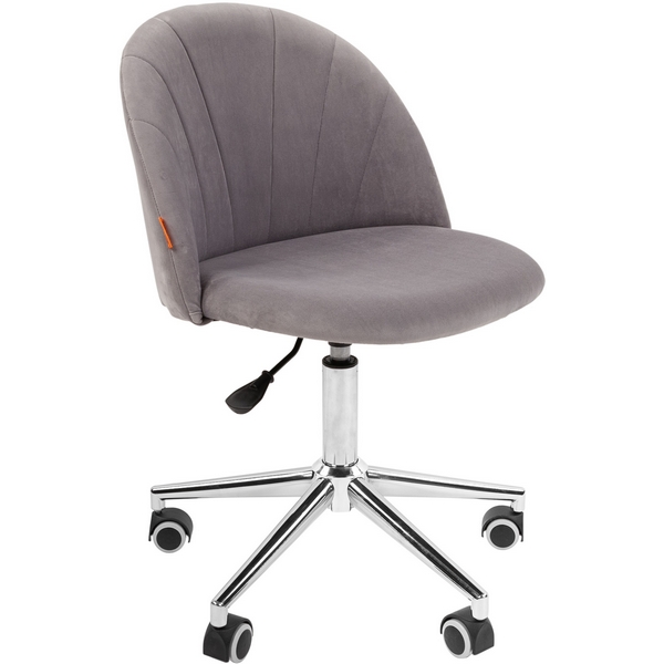 

Кресло компьютерное с велюровой спинкой Chairman Home 117 ткань Т-53 св. серый CHAIRMAN, Светло-серый, CHAIRMAN Home 117 CHAIRMAN Home 117