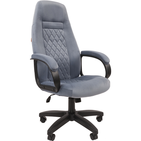 

Стул для офиса с велюровой спинкой Chairman Home 951 ткань Т-71 голубой CHAIRMAN, CHAIRMAN Home 951 CHAIRMAN Home 951