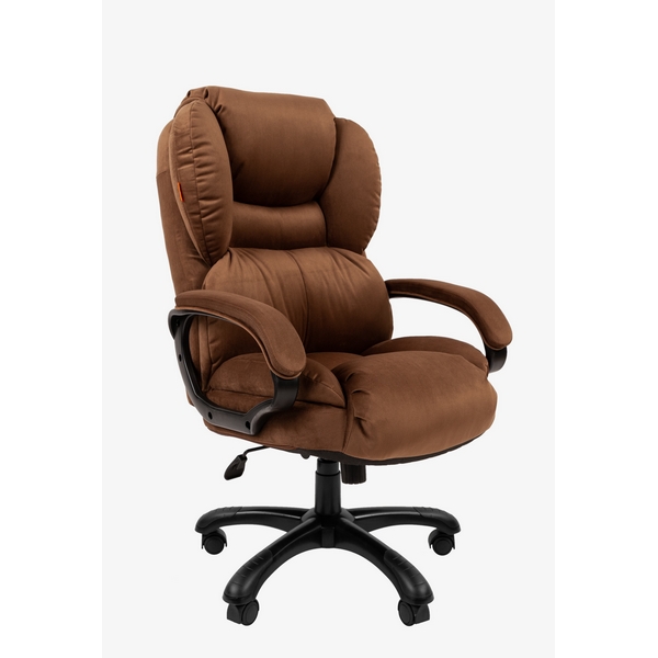 

Кресло компьютерное с тканевой обивкой с регулировкой высоты Chairman Home 434 ткань Т-14 коричневое (черный пластик) CHAIRMAN, Коричневый, CHAIRMAN Home 434 CHAIRMAN Home 434