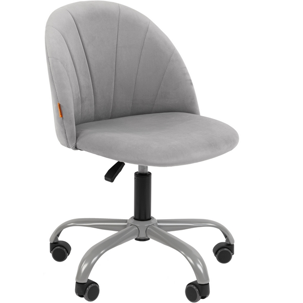 

Стул для офиса с тканевой обивкой Chairman Home 117 ткань Т-53 св. серый, серая крестовина CHAIRMAN, Светло-серый, CHAIRMAN Home 117 CHAIRMAN Home 117