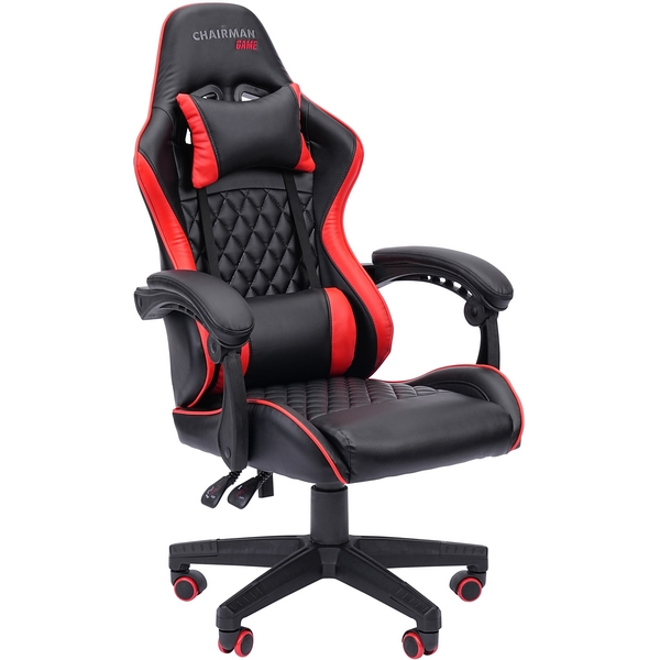 

Кресло офисное с глубиной сиденья 55 см Chairman CH28 экокожа, черный, красный CHAIRMAN, CHAIRMAN CH28 CHAIRMAN CH28