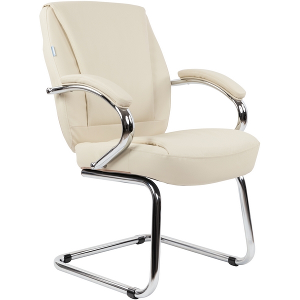 Кресло компьютерное Chairman 794V хром экокожа бежевый CHAIRMAN