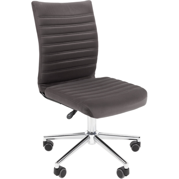 

Кресло компьютерное с велюровой спинкой Chairman 033 ткань велюр T-55 серый CHAIRMAN, CHAIRMAN 033 CHAIRMAN 033