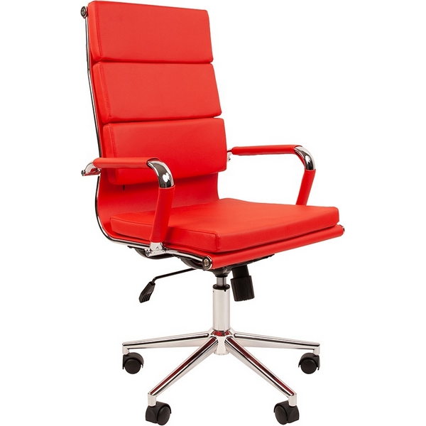 

Компьютерное кресло CHAIRMAN 750 (Металл,Экокожа/Красный), 750 CHAIRMAN 750