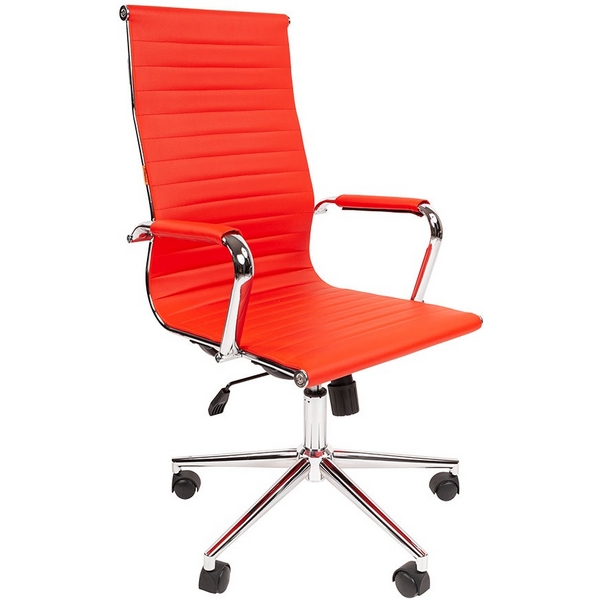 

Компьютерное кресло CHAIRMAN 755 (Металл,Экокожа/Красный), 755 CHAIRMAN 755