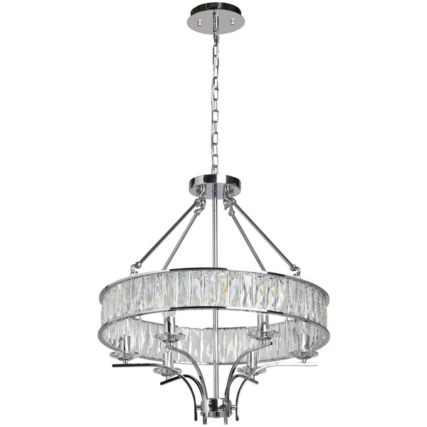 

Подвесная люстра DeMarkt Джанетта 435011306 Chiaro, Прозрачный, Джанетта 435011306