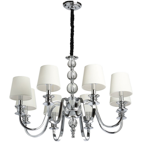 

Подвесная люстра DeMarkt Инесса 460011108 Chiaro, Белый, Инесса 460011108