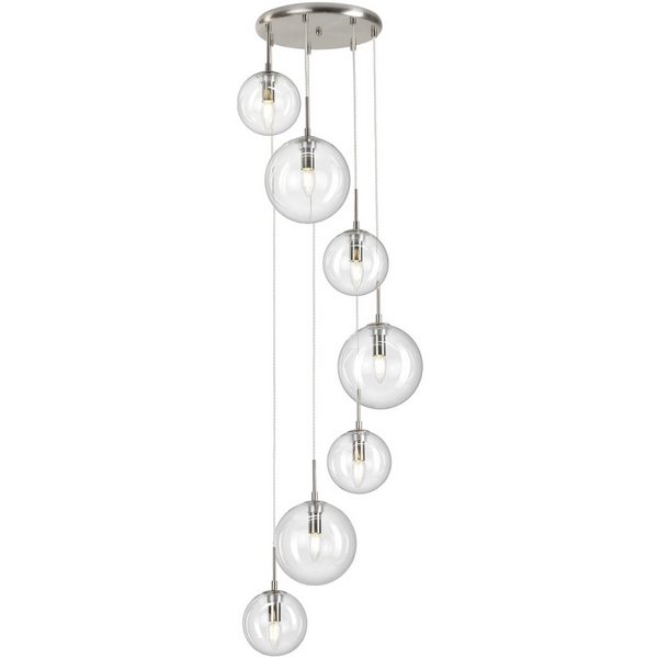 

Каскадный подвесной светильник Citilux Томми CL102071, Прозрачный, Томми CL102071