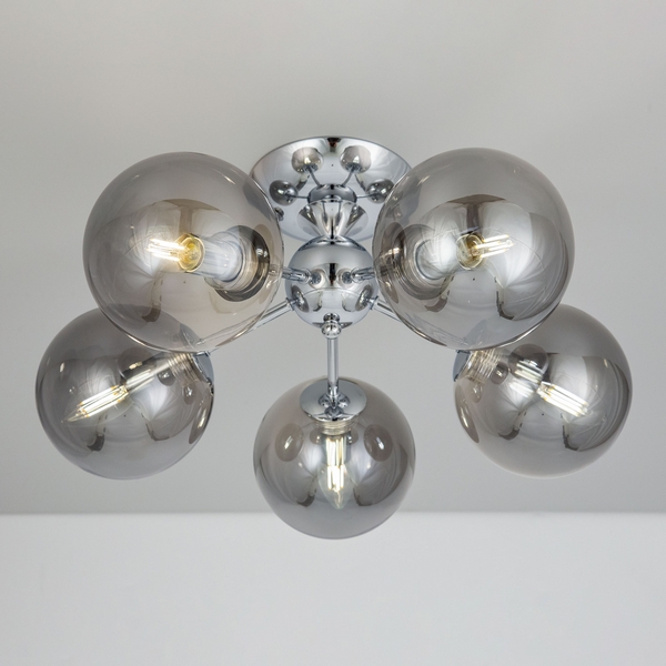 

Потолочная люстра молекулы Citilux Томми CL102150, Хром, Томми CL102150