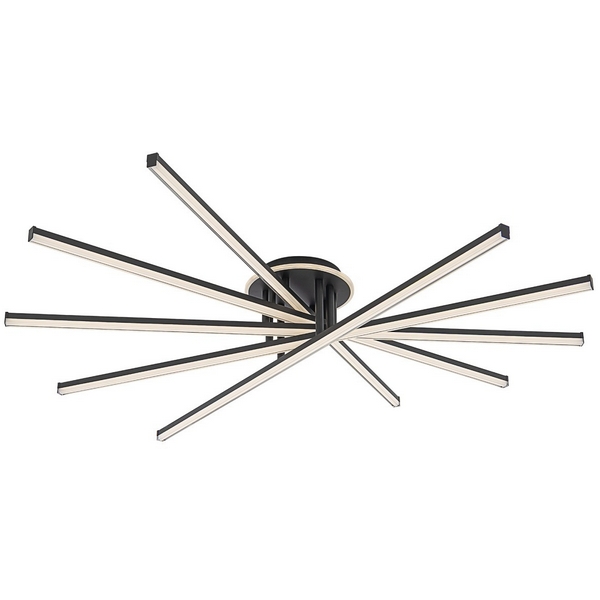 Изображение товара Современная LED потолочная люстра с пультом управление 5 плафонов