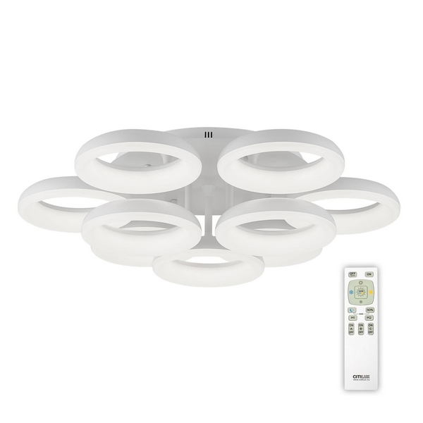 

Потолочная люстра Паркер CL225190R (Citilux), Белый, Паркер CL225190R