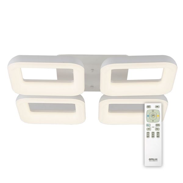 

Потолочная люстра Паркер CL225240R (Citilux), Белый, Паркер CL225240R