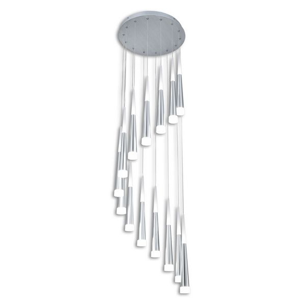 

Каскадный подвесной светильник LED Citilux Вегас CL227140, Серебро, Вегас CL227140