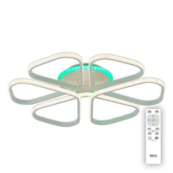 

Потолочная люстра светодиодная Citilux Сезар CL233270RGB, Сезар CL233270RGB