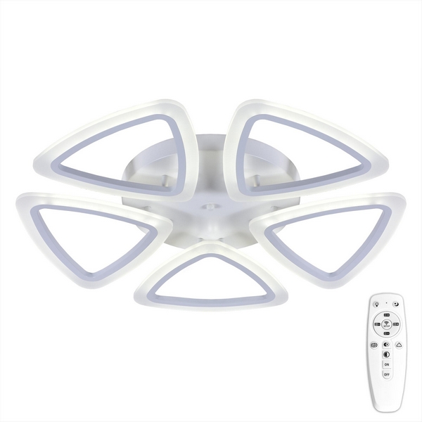 

Потолочная люстра светодиодная с пультом Citilux Мальта CL234250R, Белый, Мальта CL234250R