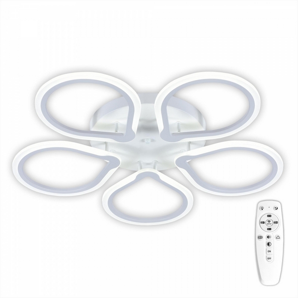 

Потолочная люстра светодиодная с пультом Транай CL235150R (Citilux), Белый, Транай CL235150R